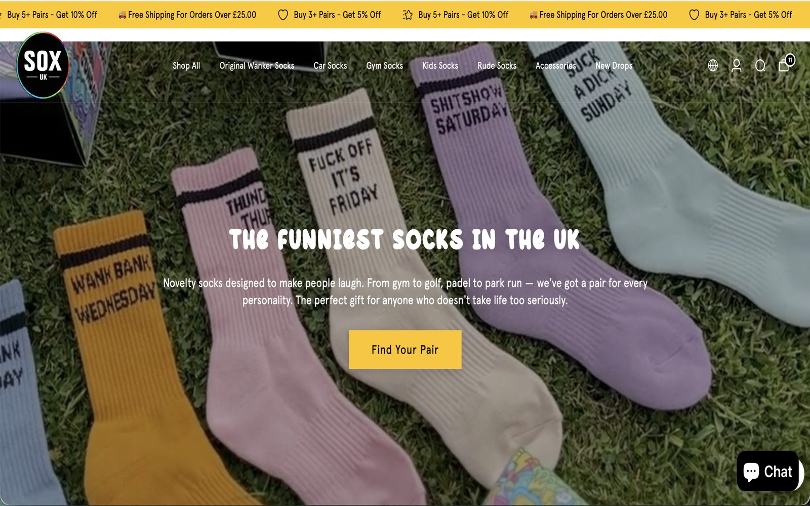 Sox UK website built by AdKonnekt