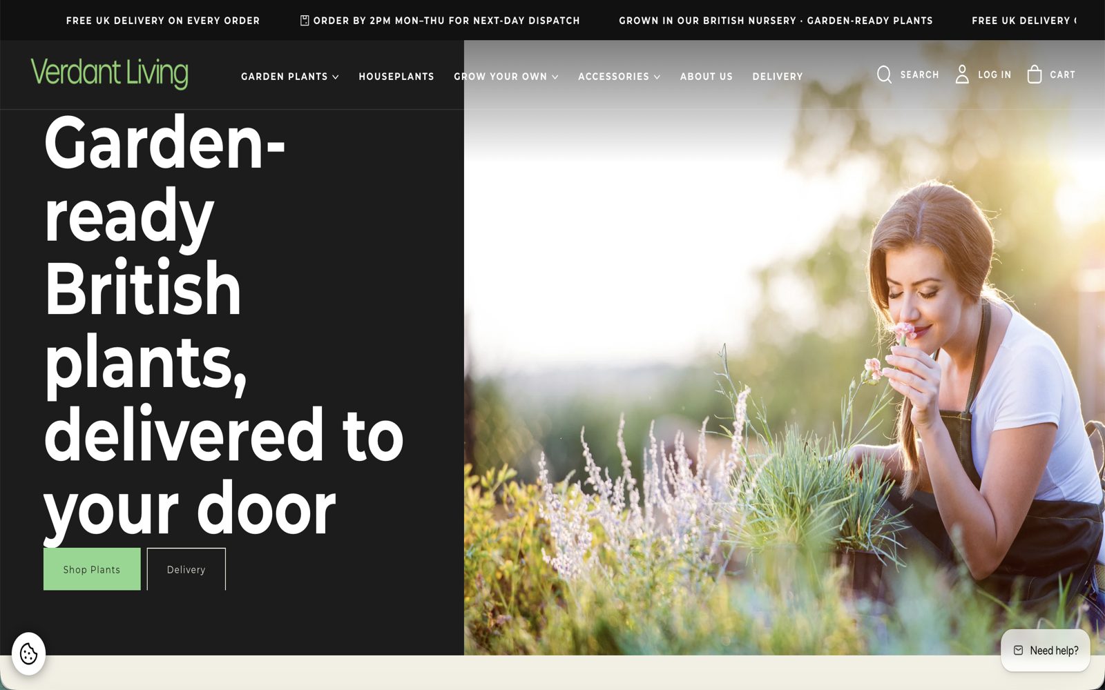 Verdant Living website built by AdKonnekt